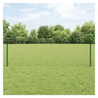 vidaXL Zaunpfosten 60 x 60 cm Grün/Stahl