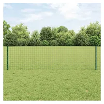 vidaXL Zaunpfosten 60 x 60 cm Grün/Stahl