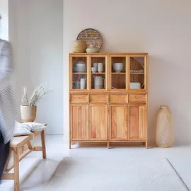 Tikamoon Buffet Geschirrschrank aus Mindiholz 120 cm BEIGE