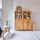 Tikamoon Buffet Geschirrschrank aus Mindiholz 120 cm BEIGE