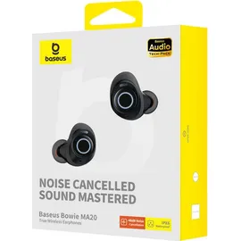 Baseus Bluetooth-Kopfhrer Baseus Bowie MA20 Schwarz - Schwarz