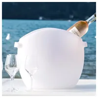 Smart & Green Akku LED-Flaschenkühler So Fresh 43cm mit