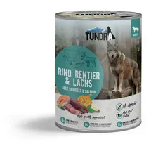Tundra Dog Rind, Rentier & Lachs 12 x 800 g