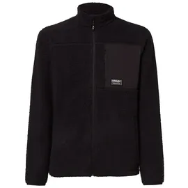 OAKLEY Apparel Mountain Fire Sherpa Fleece Mit Durchgehendem Reißverschluss - Blackout - XL