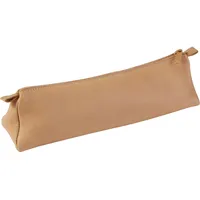 Clairefontaine 8302C Schlampermäppchen (aus echtem Leder, 21 x 6