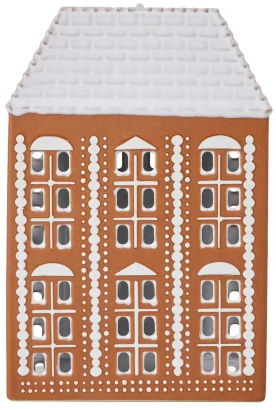 Kähler Gingerbread Lichthaus gross Braun
