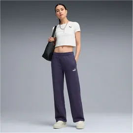 Puma Essentials Small No. 1 Logo Comfort Straight Hosen Deep Plum M
