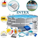 INTEX Prism Frame Pool 366x99 cm Filterpumpe Swimmingpool Komplettset 26716