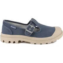 Palladium Unisex Pampa M-Jane Washed Mary Flat, Vintage Indigo, 39
