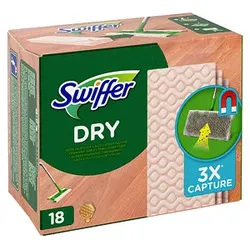 Swiffer DRY Bodentücher Mikrofaser, 18 St.