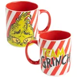 UNITED LABELS Grinch Kaffeetasse 0,32 l Rot Weiß