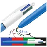 BIC 4 Colours Original blau Schreibfarbe farbsortiert, 1 St.