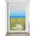 K-HOME Plissee Farbverlauf Sunrise 50 x 130 cm blau/weiß