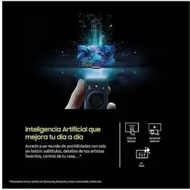 Samsung QLED AI 43" 4K Quantum HDR+ Tizen - Grau