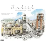 Anaya Touring Madrid : acuarelas de viaje (Guías Singulares)