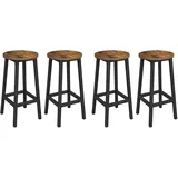 VASAGLE Barhocker 4er Set