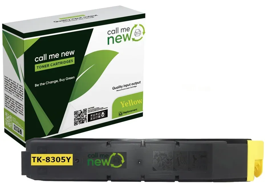 Callmenew Toner für Kyocera TK-8305 gelb TASKalfa 3050 3550 Copystar CS 3050 ...