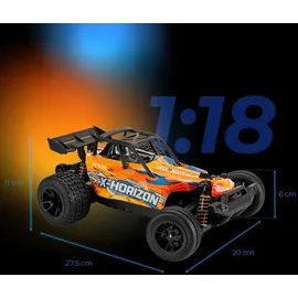 Overmax RC-Auto X-Horizon 4WD 2,4GHz RTR orange/blau