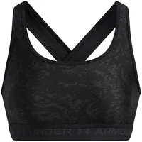 Under Armour Mid Crossback Print Schwarz M