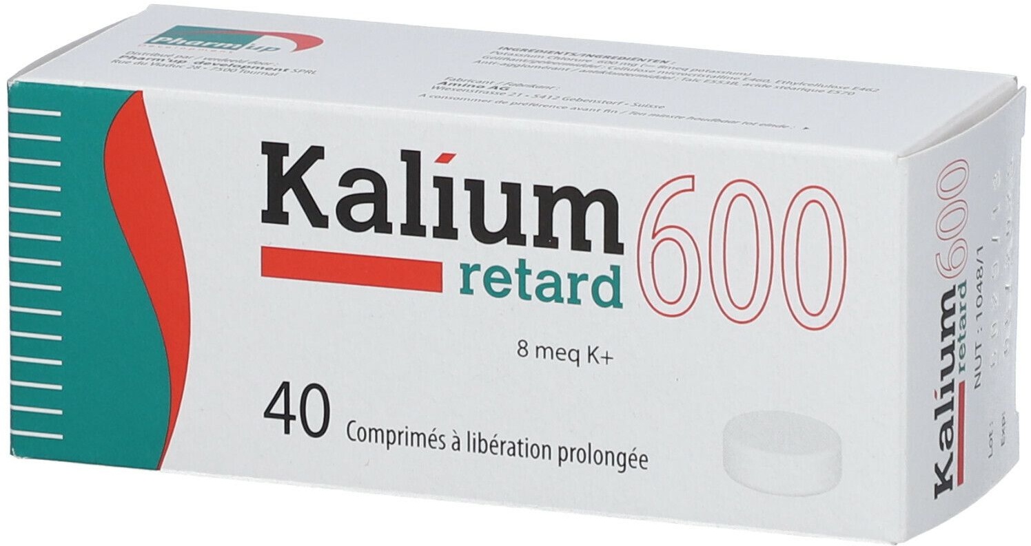 Kalium Retard 600 mg 40 pc(s) comprimé(s)