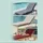 Relaxdays Bankauflage 180 x 70 x 5 cm rot 1 St.