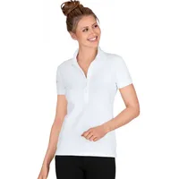 TRIGEMA Poloshirt "TRIGEMA Poloshirt mit Kristallsteinen", Damen, Gr. XXXL,