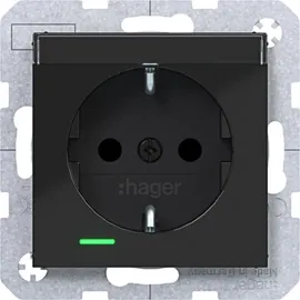 Hager SD SCHUKO LED BF EHBS WAS1402BG