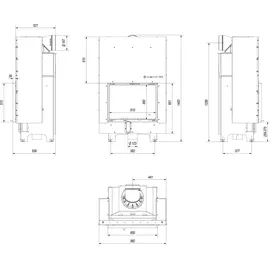 Kratki MBZ 13 Stahl Schwarz