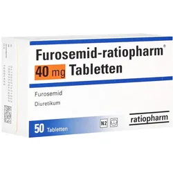 Furosemid-ratiopharm 40 mg Tabletten 50 St