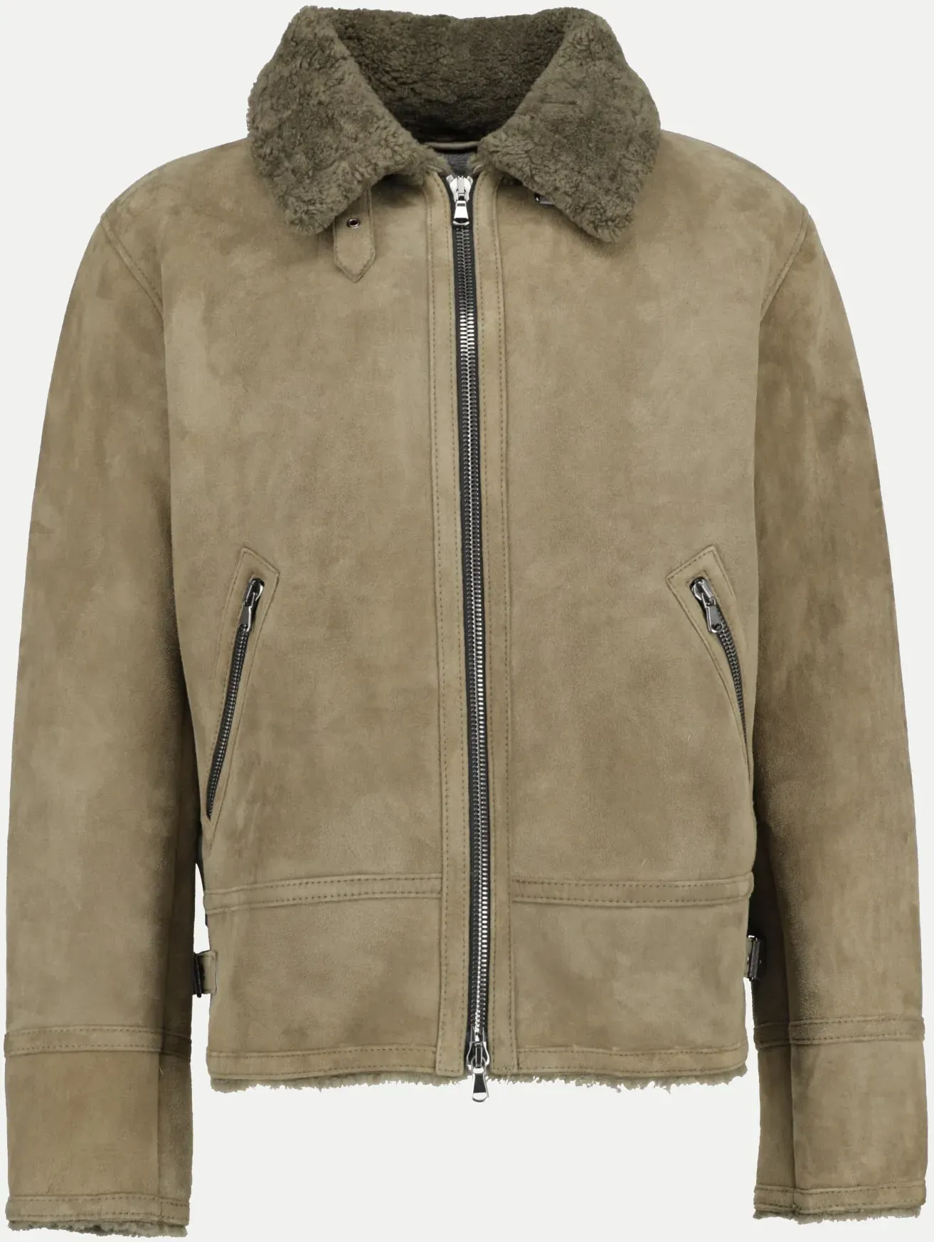 Lammfelljacke Beige 54