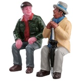 Lemax - CHATTING WITH OLD FRIENDS, SET OF 2