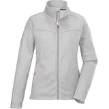 KILLTEC Damen Strickfleecejacke/Fleecejacke mit Stehkragen KOS 90 WMN FLC JCKT, silbergrau, 48,
