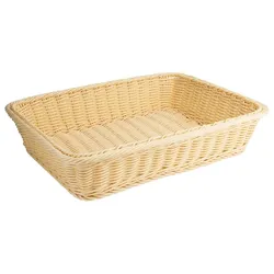 Contacto Korb, rechteckig 40 cm, natur