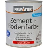 Primaster Zementfarbe und Bodenfarbe 750 ml anthrazit seidenmatt