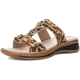 ARA Damen Hawaii Mokassin, Natur Schwarz, 40 EU