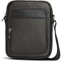 Tommy Hilfiger TH Flag Monogram Mini Reporter Bag Black/Grey