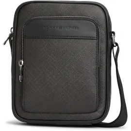 Tommy Hilfiger TH Flag Monogram Mini Reporter Bag Black/Grey