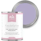 miafarben Kreidefarbe für Möbel 750ml, Möbellack, Möbelfarbe ohne schleifen, Kreidefarbe für Holz (Mias Lavendelblüte)