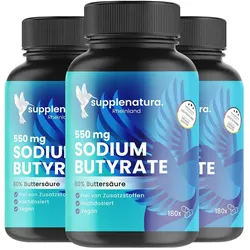 supplenatura® Sodium Butyrate (Natrium) - 550mg 540 St