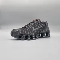 Nike Shox TL Black Metallic Hematite (Womens) - 47.5