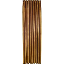 Gardinenbox Milano verdeckte Schlaufen 135 x 280 cm senf