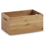 Zeller Aufbewahrungskiste 30 x 20 x 14 cm 20-tlg. braun