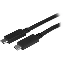 Startech StarTech.com USB-C Kabel mit Power Delivery (5A) 1 m Schwarz