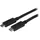 Startech StarTech.com USB-C Kabel mit Power Delivery (5A) 1 m Schwarz