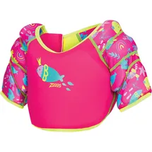 Zoggs Girls Sea Queen Water Wings Vest, Pink