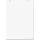 Herlitz Flipchart-Block, 20 Blatt, blanko, 680 x 990 mm 80 g-qm, holzfrei, mit Mikroperforation, gerollt - 5 Stück (10834133)
