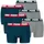 Puma Everyday Basic Boxershorts Blau/Grau XL 6er Pack