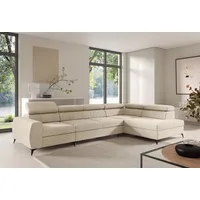 Fun Möbel Ecksofa Schlafsofa Sofa TORONTO XL Stoff Element