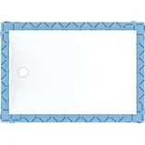 Geberit Setaplano 80x160 cm, Höhe 4,5 cm, weiß-alpin, 154.268.11.1