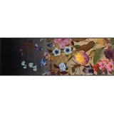 Wash+Dry by Kleen-Tex Läufer Midnight Blooms, Mehrfarbig, Textil, Blume, rechteckig, 60x180 cm, Oeko-Tex® Standard 100, für Fußbodenheizung geeignet, Teppiche & Böden, Teppiche, Teppichläufer